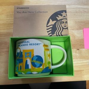 Starbucks UNIVERSAL ORLANDO You Are Here Collectible Mug